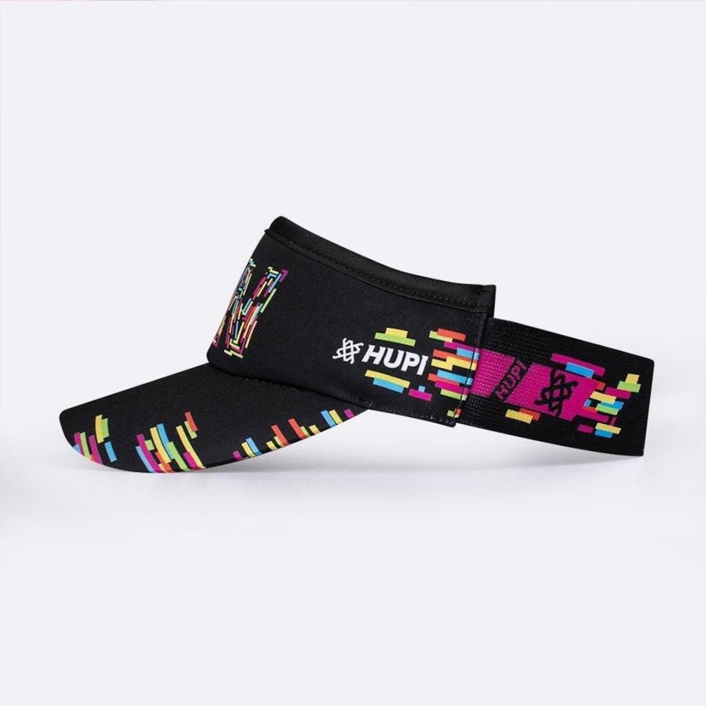 Imagem 4 do produto Viseira para Corrida Hupi Run Colors - Adulto