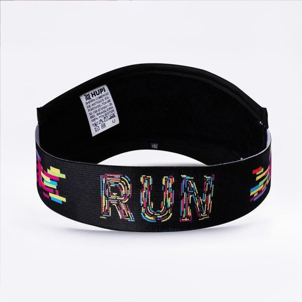 Imagem 5 do produto Viseira para Corrida Hupi Run Colors - Adulto