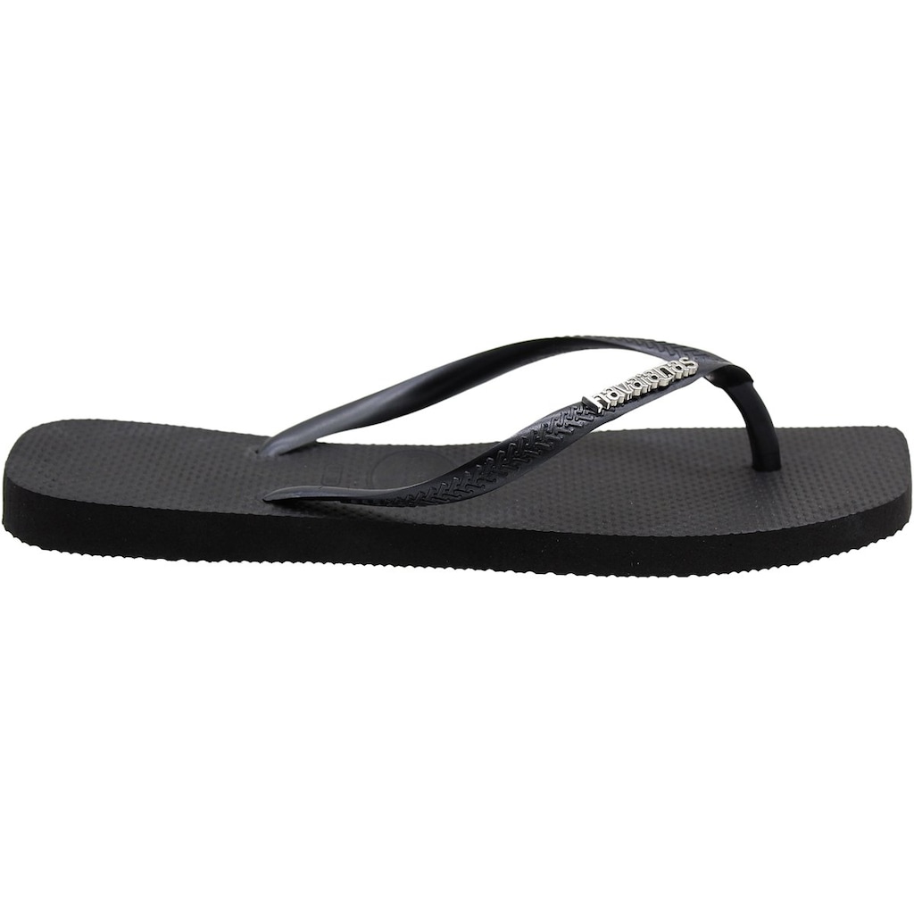 Imagem 2 do produto Chinelo Havaianas Slim Square Logo Metallic - Feminino