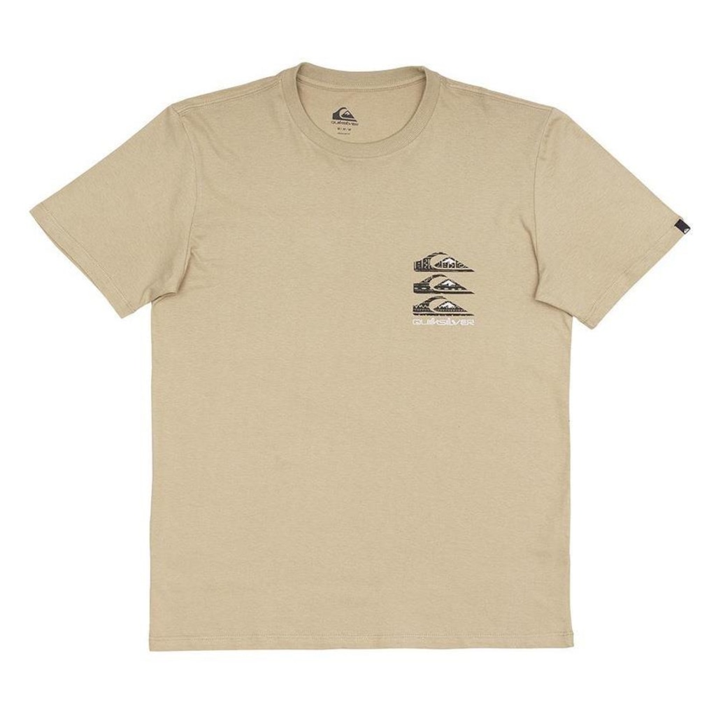 Imagem 3 do produto Camiseta Quiksilver Vertical Logos - Masculina
