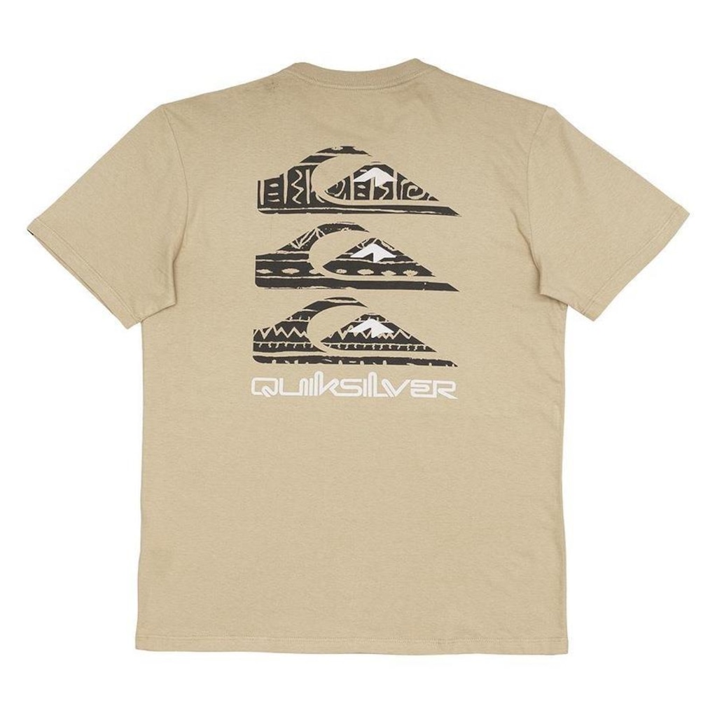 Imagem 4 do produto Camiseta Quiksilver Vertical Logos - Masculina
