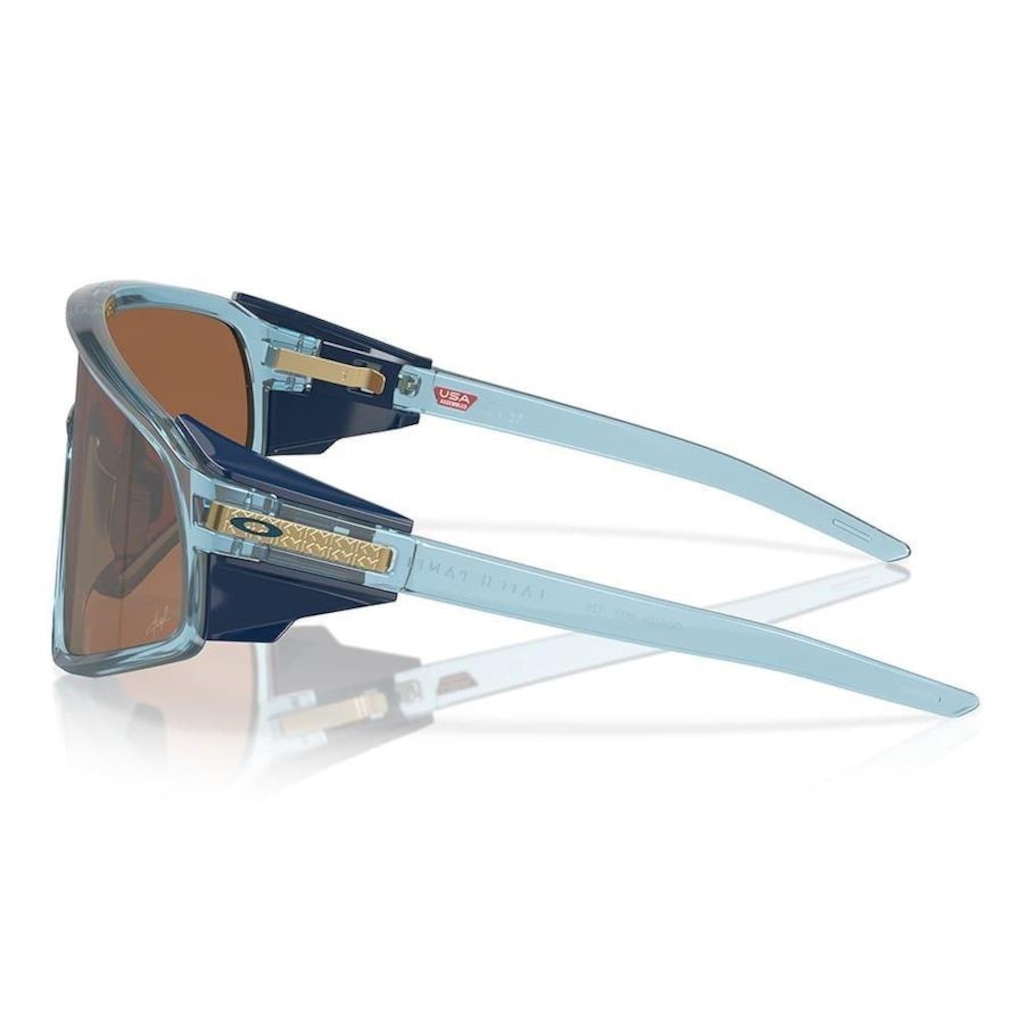 Imagem 2 do produto Óculos de Sol Unissex Oakley Latch Panel Transparent Stonewash 0835
