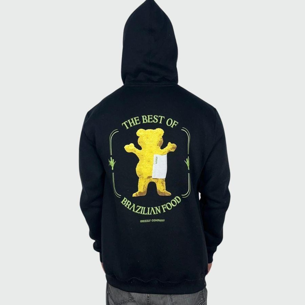 Imagem 4 do produto Blusão Grizzly My Pastel Bear Hoodie - Masculino