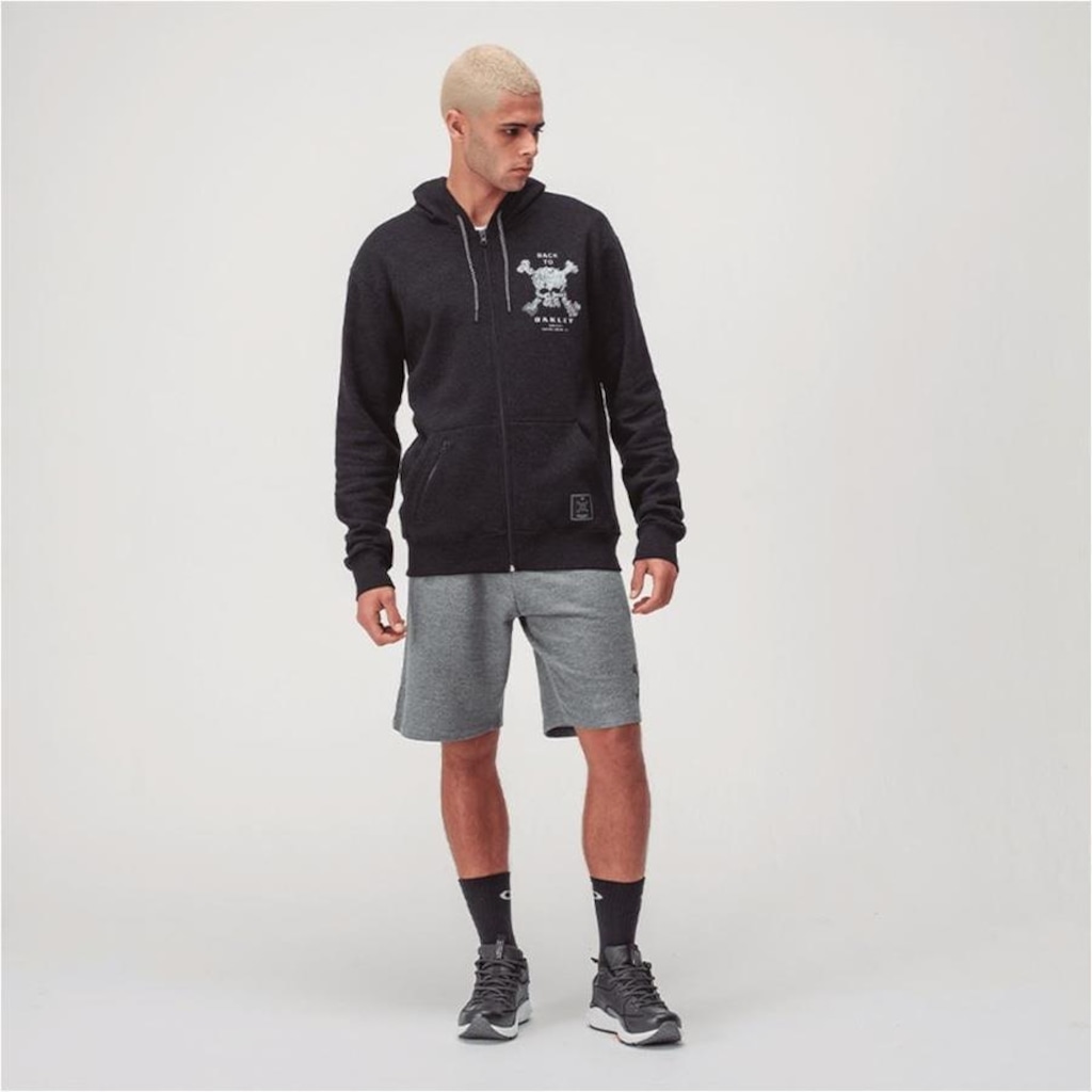 Imagem 3 do produto Jaqueta de Moletom Oakley Back To Skull Hoodie - Masculina
