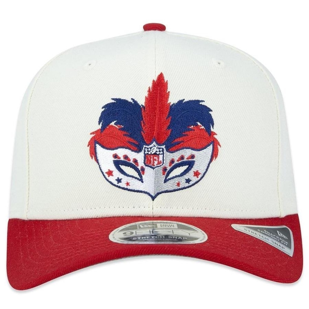 Imagem 3 do produto Boné Aba Curva New Era 950 Nfl Carnaval Game - Snapback - Adulto