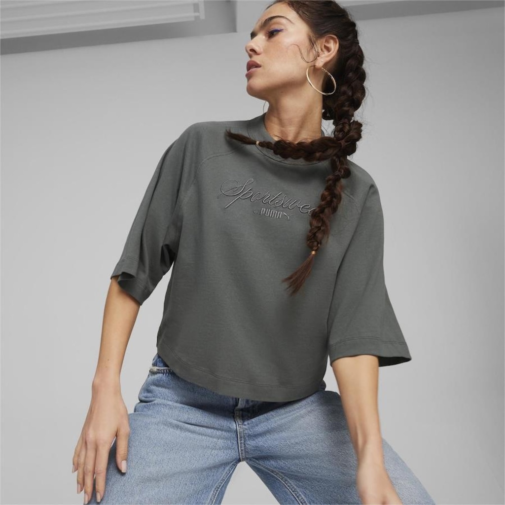 Imagem 3 do produto Camiseta Puma Oversized Classics - Feminina