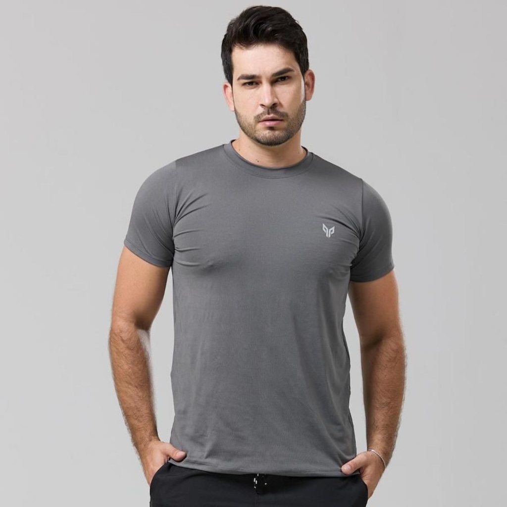 Imagem 5 do produto Kit 2x Camisa Térmica Uv Academia Manga Curta Performance Wear - Masculina
