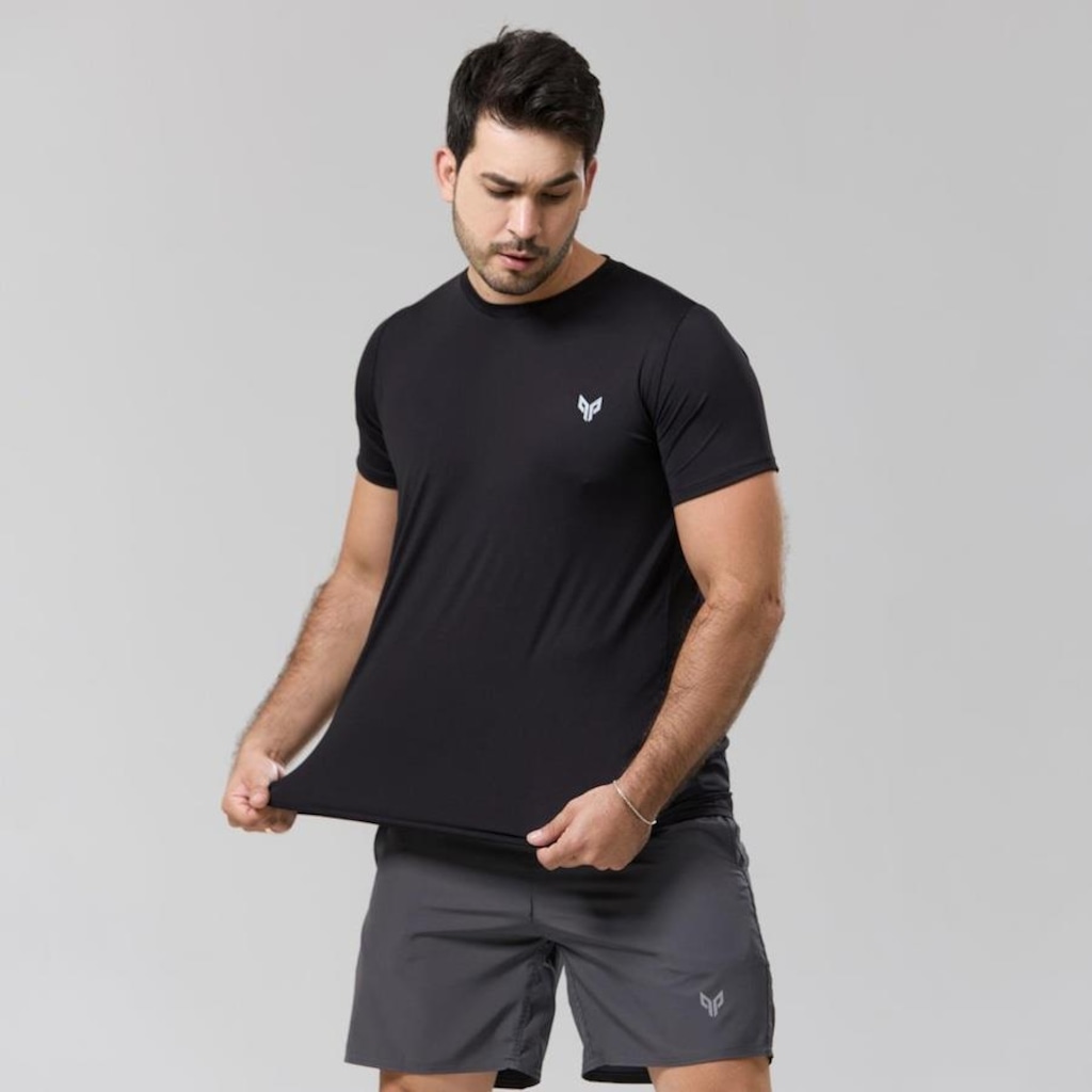 Imagem 2 do produto Kit 2x Camisa Térmica Uv Academia Manga Curta Performance Wear - Masculina