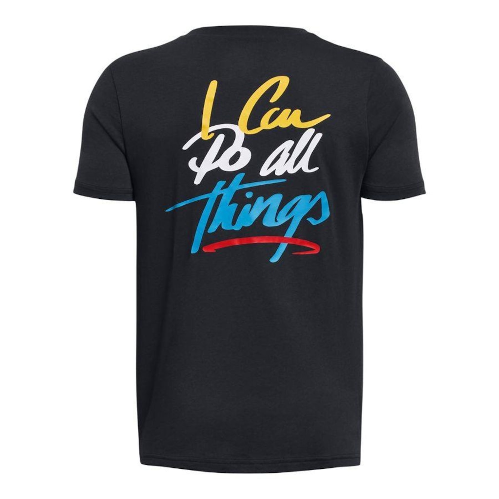 Imagem 2 do produto Camiseta Under Armour Curry Shoe Hook - Infantil