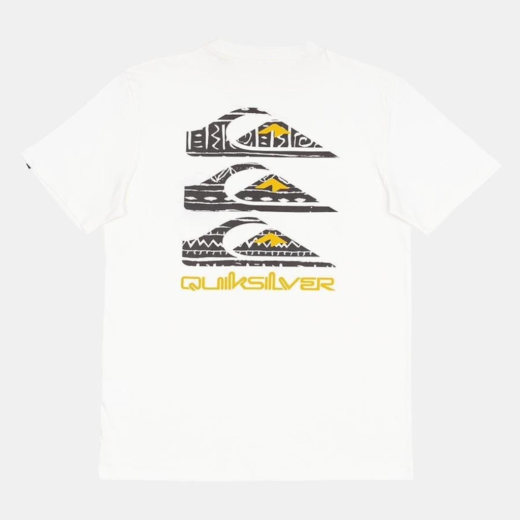 Imagem 4 do produto Camiseta Quiksilver Vertical Logos - Masculina