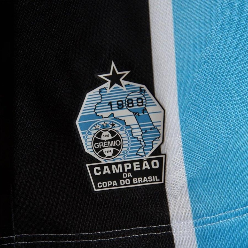 Imagem 4 do produto Camisa do Grêmio 1 2024 Umbro Oficial Torcedor - Masculina