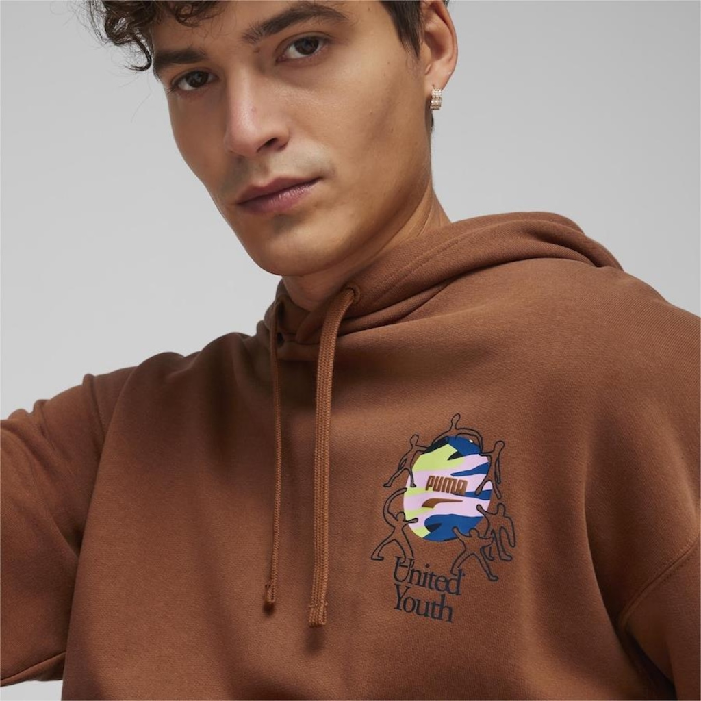 Imagem 5 do produto Blusão de Moletom Puma Downtown Graphic - Masculino