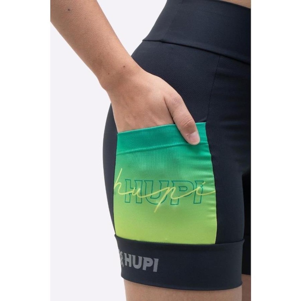 Imagem 2 do produto Bermuda de Compressão Hupi Feminina Run Curta Colors - Feminina