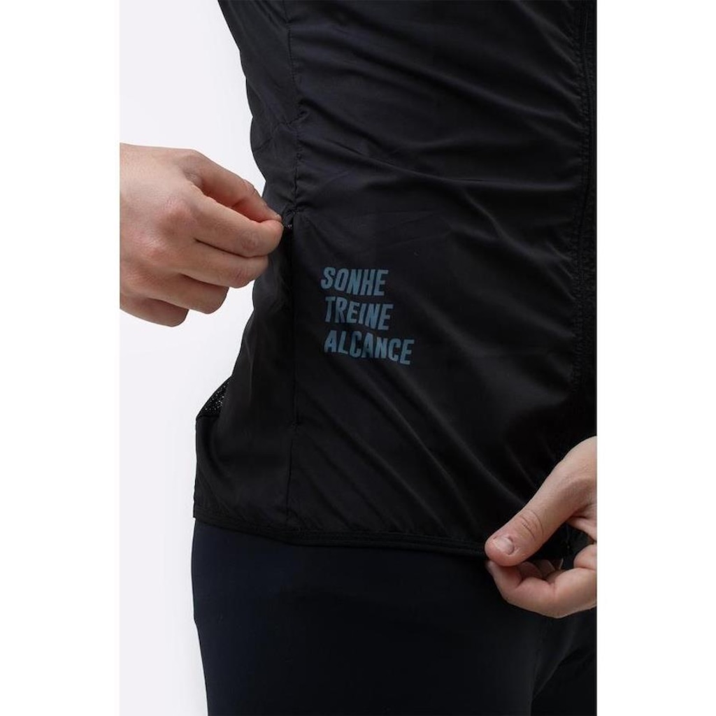 Imagem 4 do produto Colete Corta Vento Hupi Sonhe/Treine/Alcance - Masculino