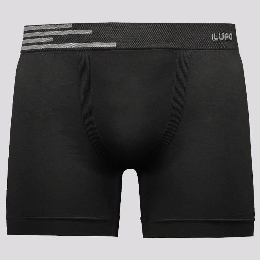 Imagem 2 do produto Kit Cueca Boxer Lupo Microfibra sem Costura - 2 Unidades - Masculino