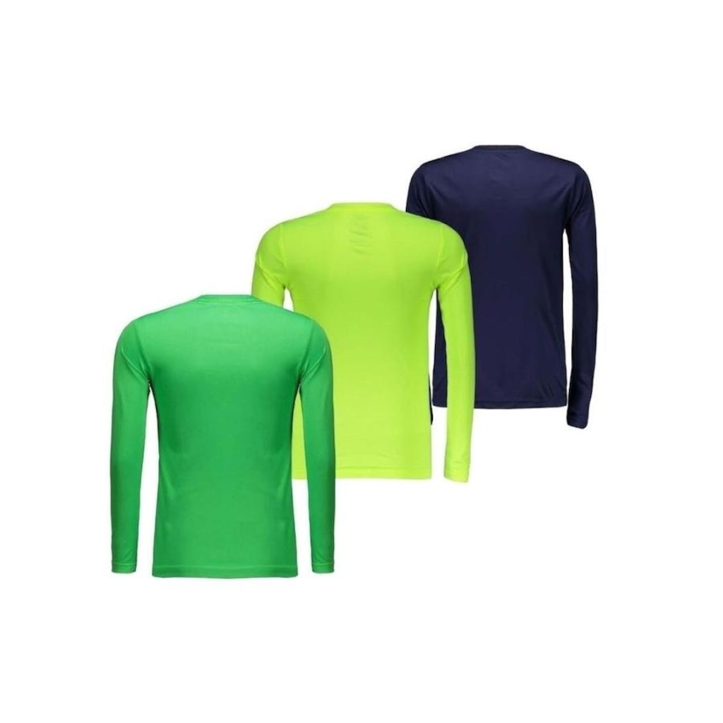 Imagem 2 do produto Kit 3 Camisas Penalty Matis Manga Longa - Infantil