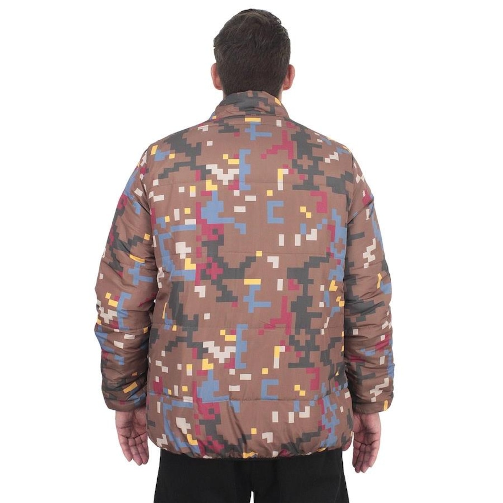 Imagem 4 do produto Jaqueta com Capuz Lrg Desert Pixel Puffer Reversible - Masculina