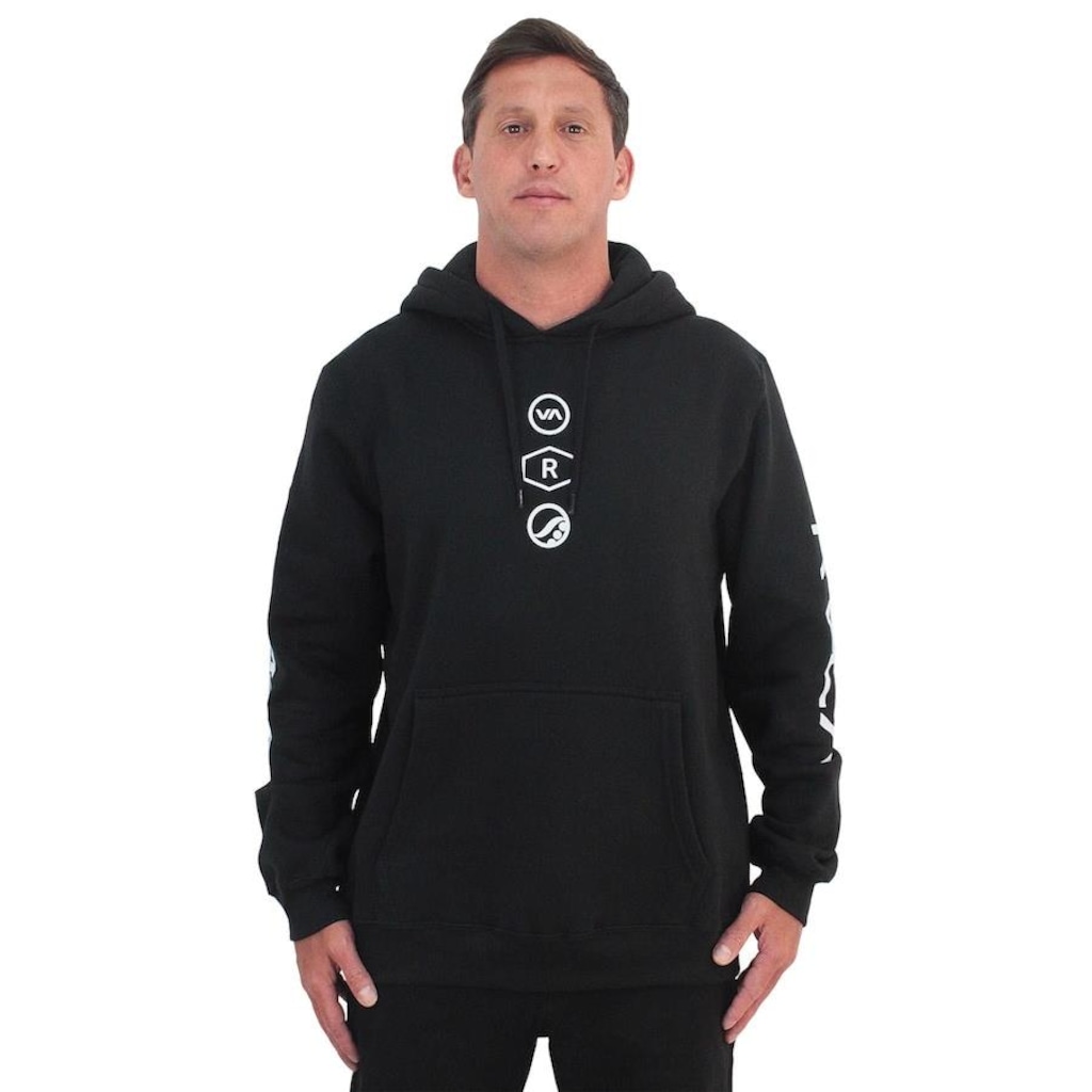 Imagem 2 do produto Blusão de Moletom Rvca Ruotolo Stack 280 - Masculino