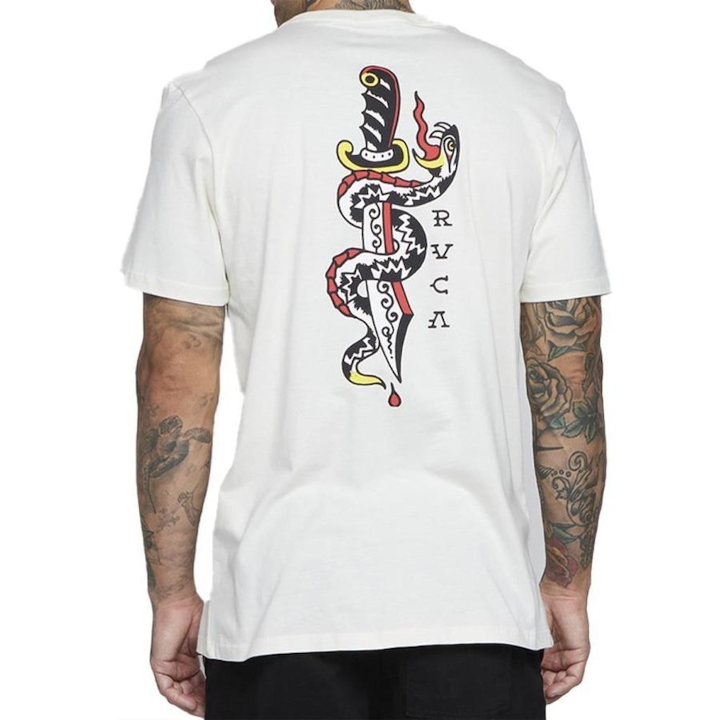 Imagem 2 do produto Camiseta Rvca Saber Snake - Masculina