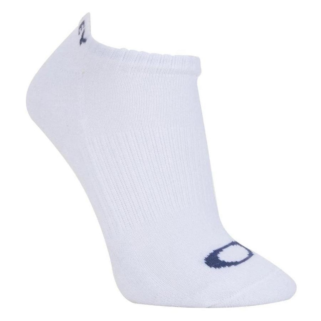 Imagem 4 do produto Kit Meias Oakley Bark Low Quarter com 3 Pares - Adulto