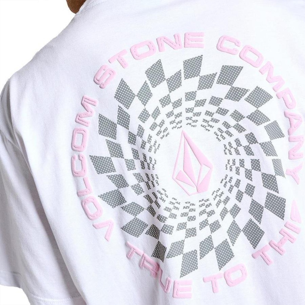 Imagem 3 do produto Camiseta Volcom Rabbit Hole Sm25 Masculina Branco