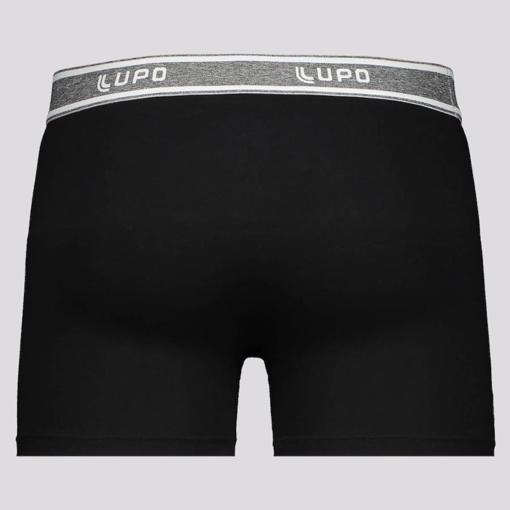 Imagem 2 do produto Cueca Boxer Lupo Basic Algodão com Elastano - Masculina