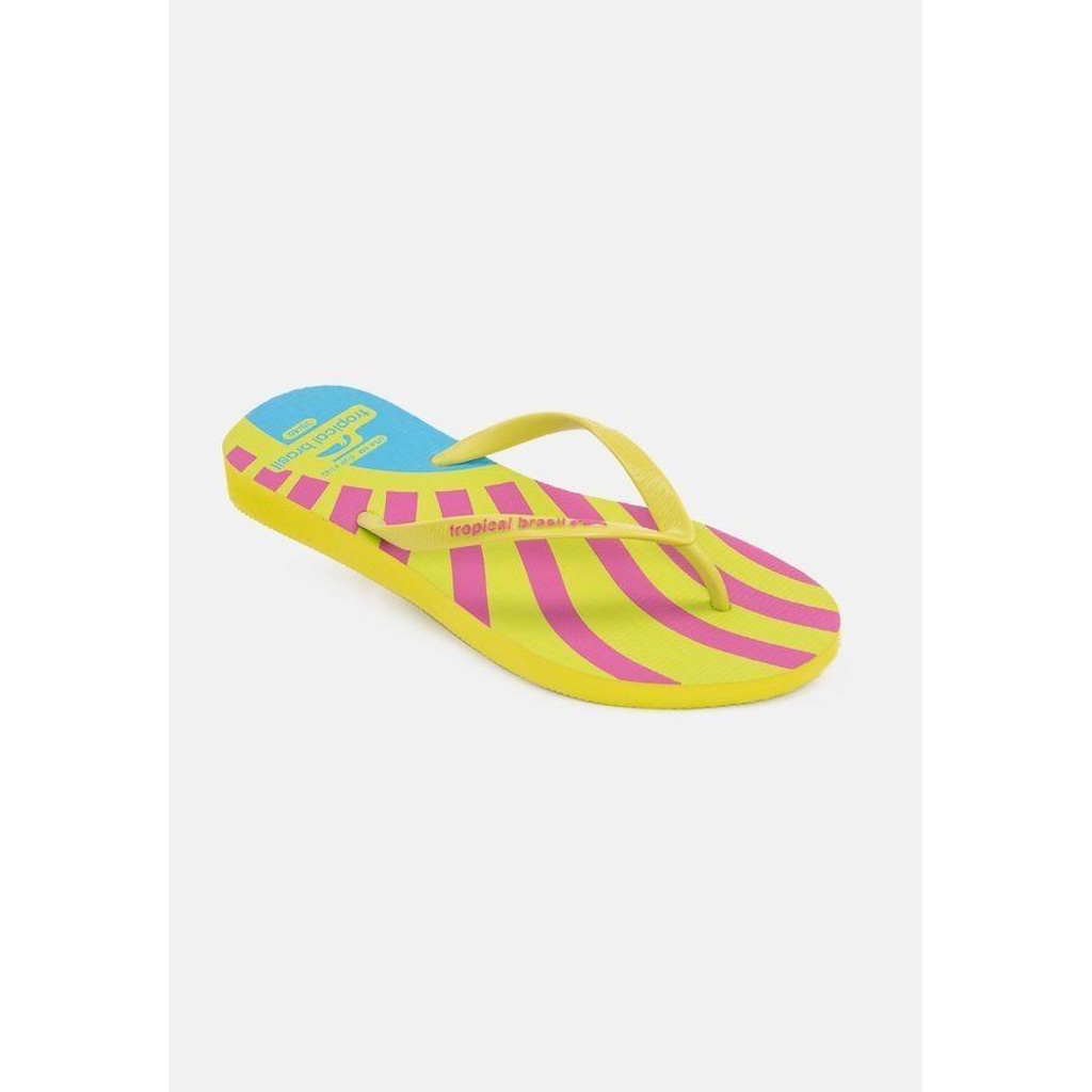 Imagem 3 do produto Chinelo Tropical Brasil Estampado Slim - Feminino