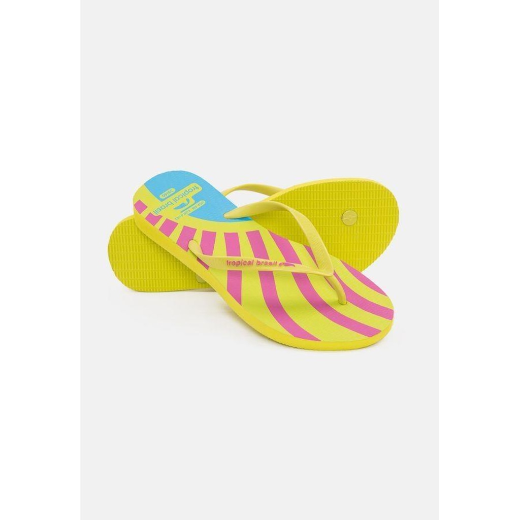 Imagem 4 do produto Chinelo Tropical Brasil Estampado Slim - Feminino