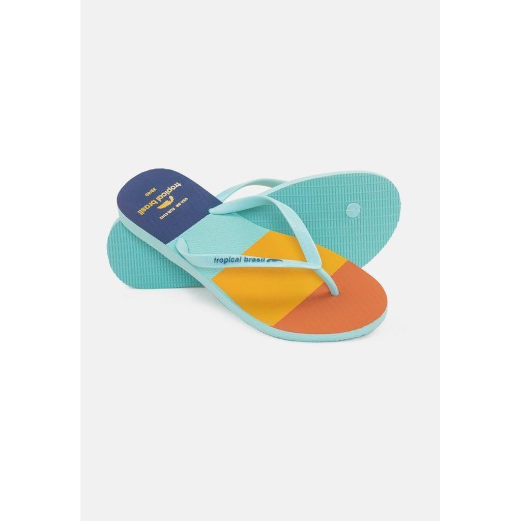 Imagem 4 do produto Chinelo Tropical Brasil Estampado Slim - Feminino