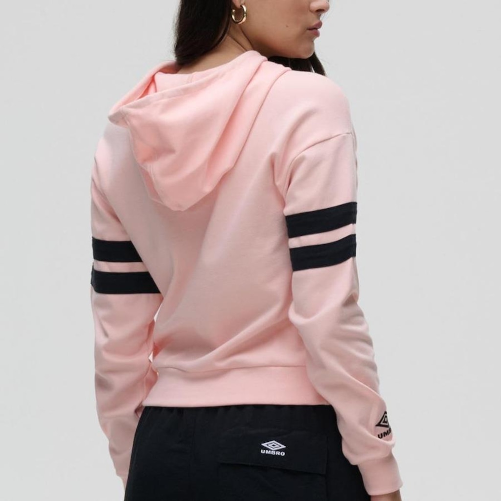Imagem 4 do produto Blusão de Moletom com Capuz Umbro College Concept - Feminino