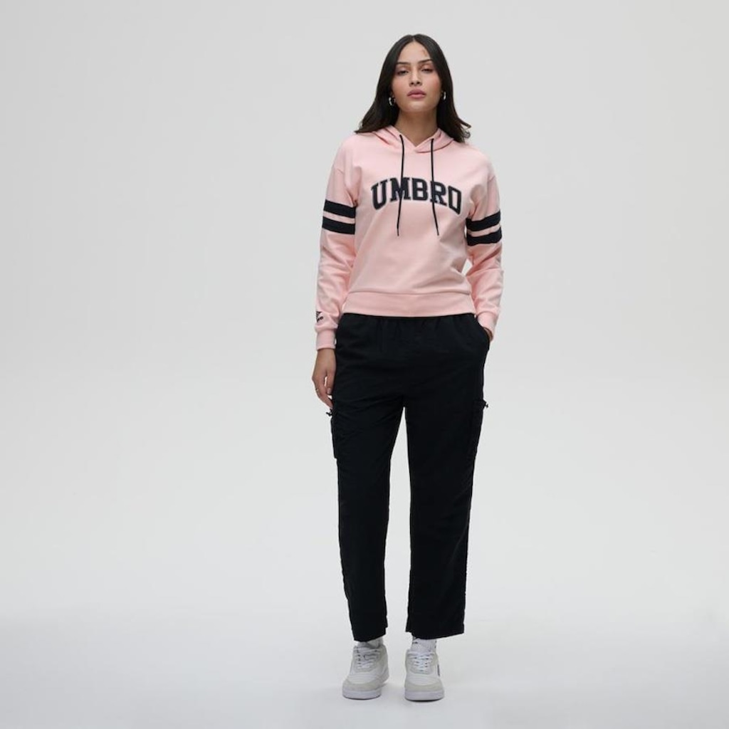Imagem 5 do produto Blusão de Moletom com Capuz Umbro College Concept - Feminino