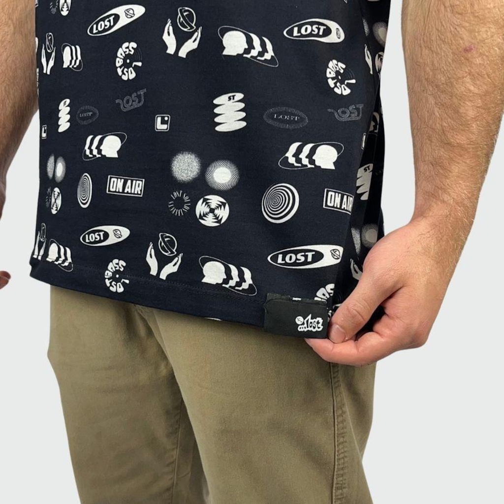 Imagem 3 do produto Camiseta Lost Full Print Lostsounds - Masculina