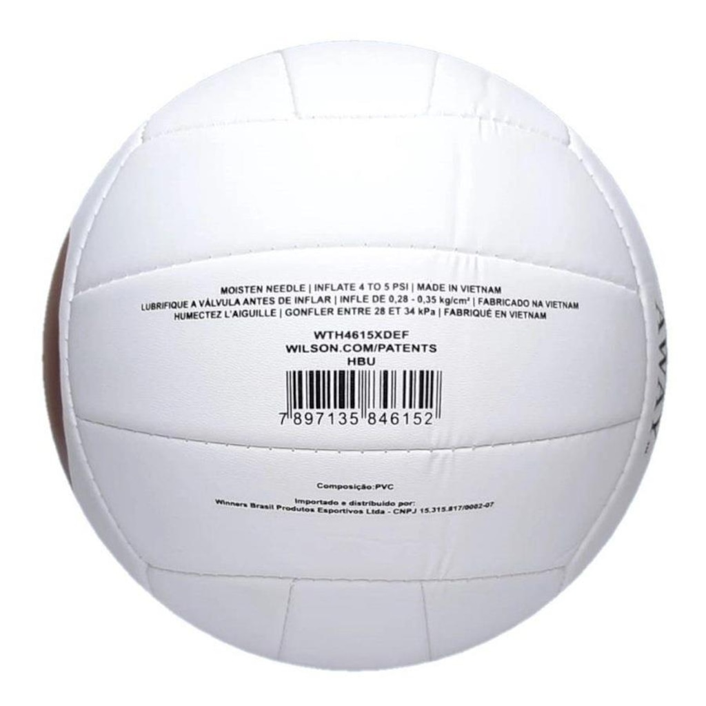 Imagem 3 do produto Bola de Vôlei Wilson Cast Away Náufrago