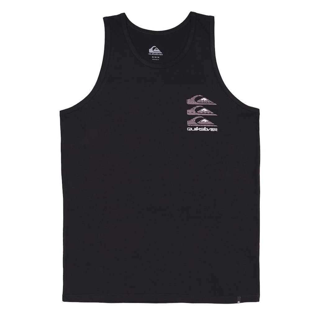 Imagem 3 do produto Camiseta Regata Quiksilver Vertical Logos Sm25 - Masculina