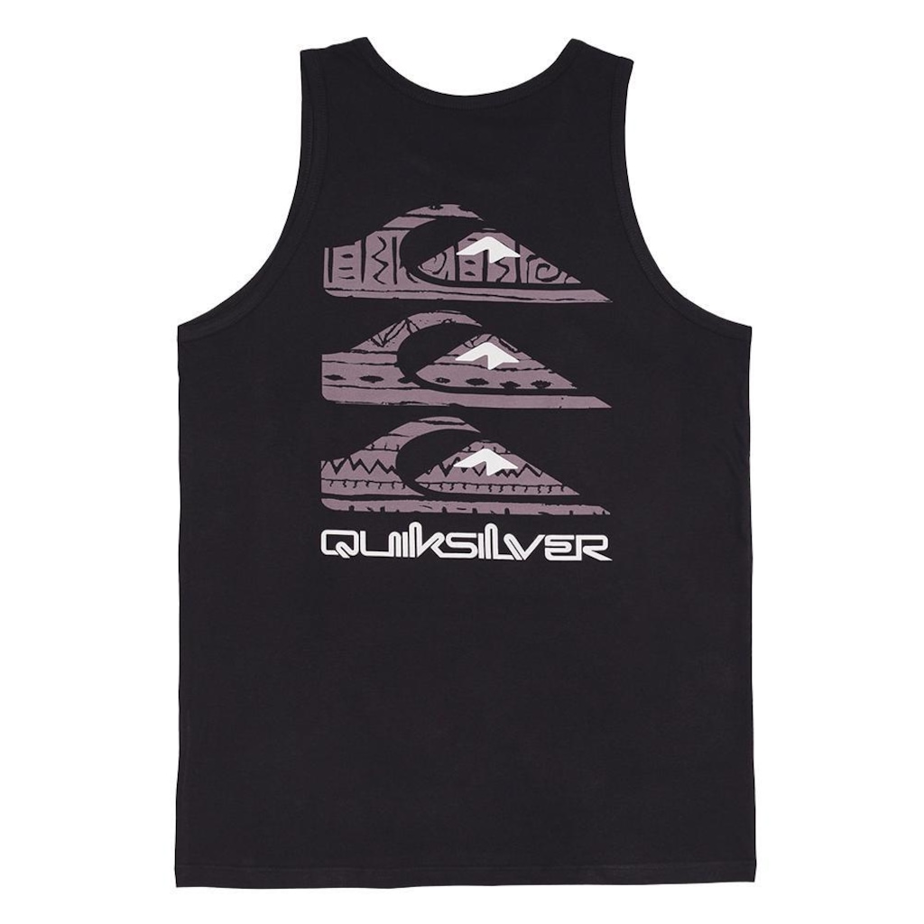 Imagem 4 do produto Camiseta Regata Quiksilver Vertical Logos Sm25 - Masculina
