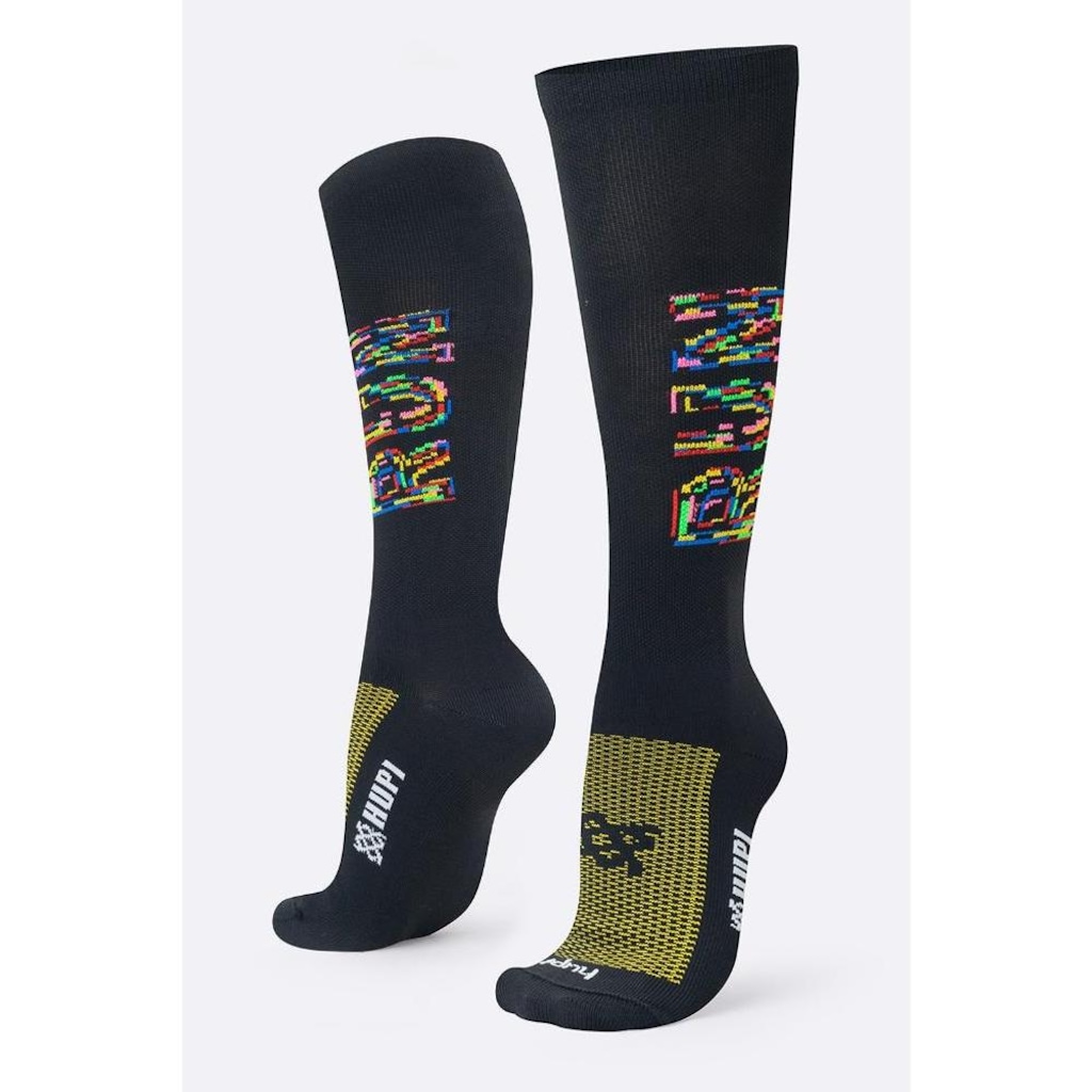 Imagem 4 do produto Meia Cano Longo Hupi Run Colors - 36 A 42 - Adulto