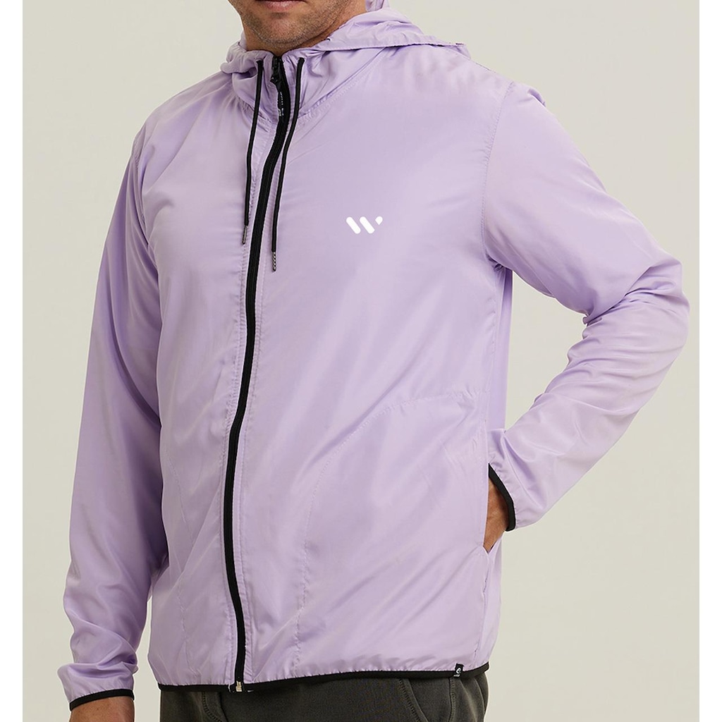 Imagem 2 do produto Jaqueta Corta Vento Masculina Academia Wss Gym Never Give Up