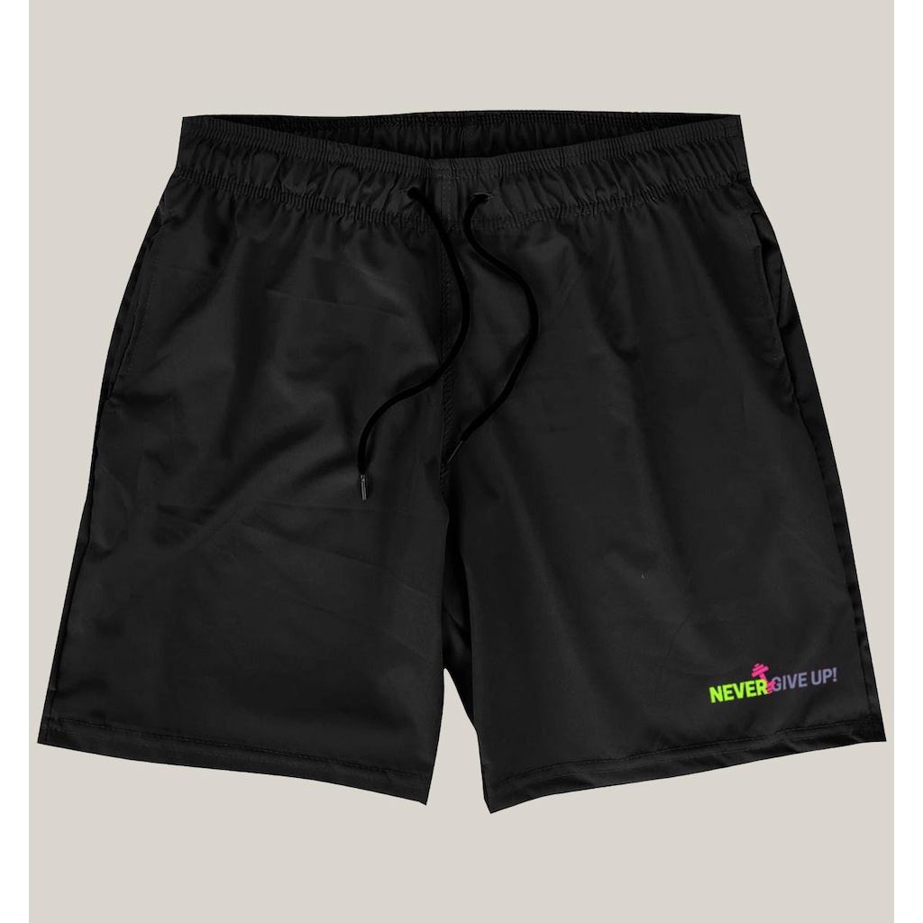 Imagem 3 do produto Kit Short Academia Elastano Wss Gym Never Give Up - Masculino