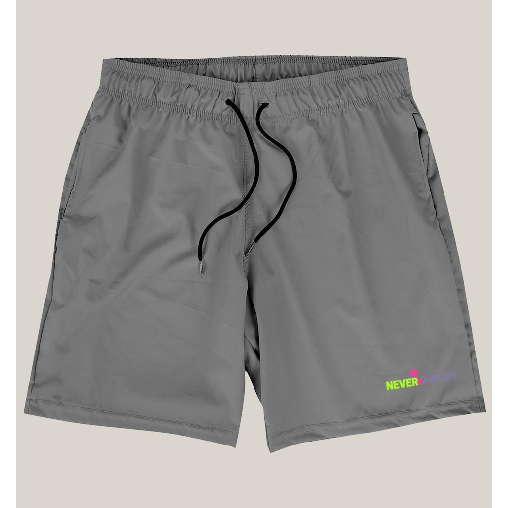 Imagem 5 do produto Kit Short Academia Elastano Wss Gym Never Give Up - Masculino