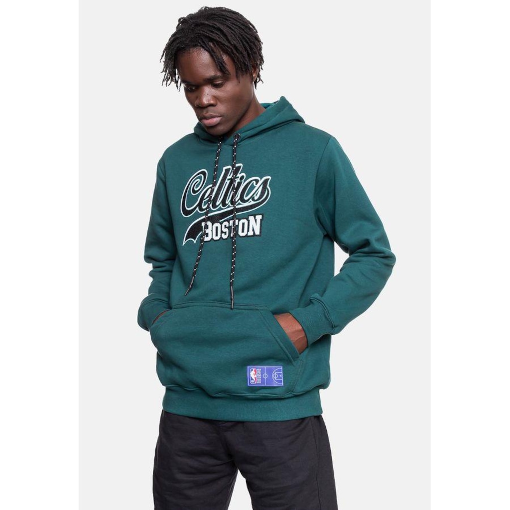 Imagem 3 do produto Blusão De Moletom Com Capuz NBA Street Soul Boston Celtics - Masculino