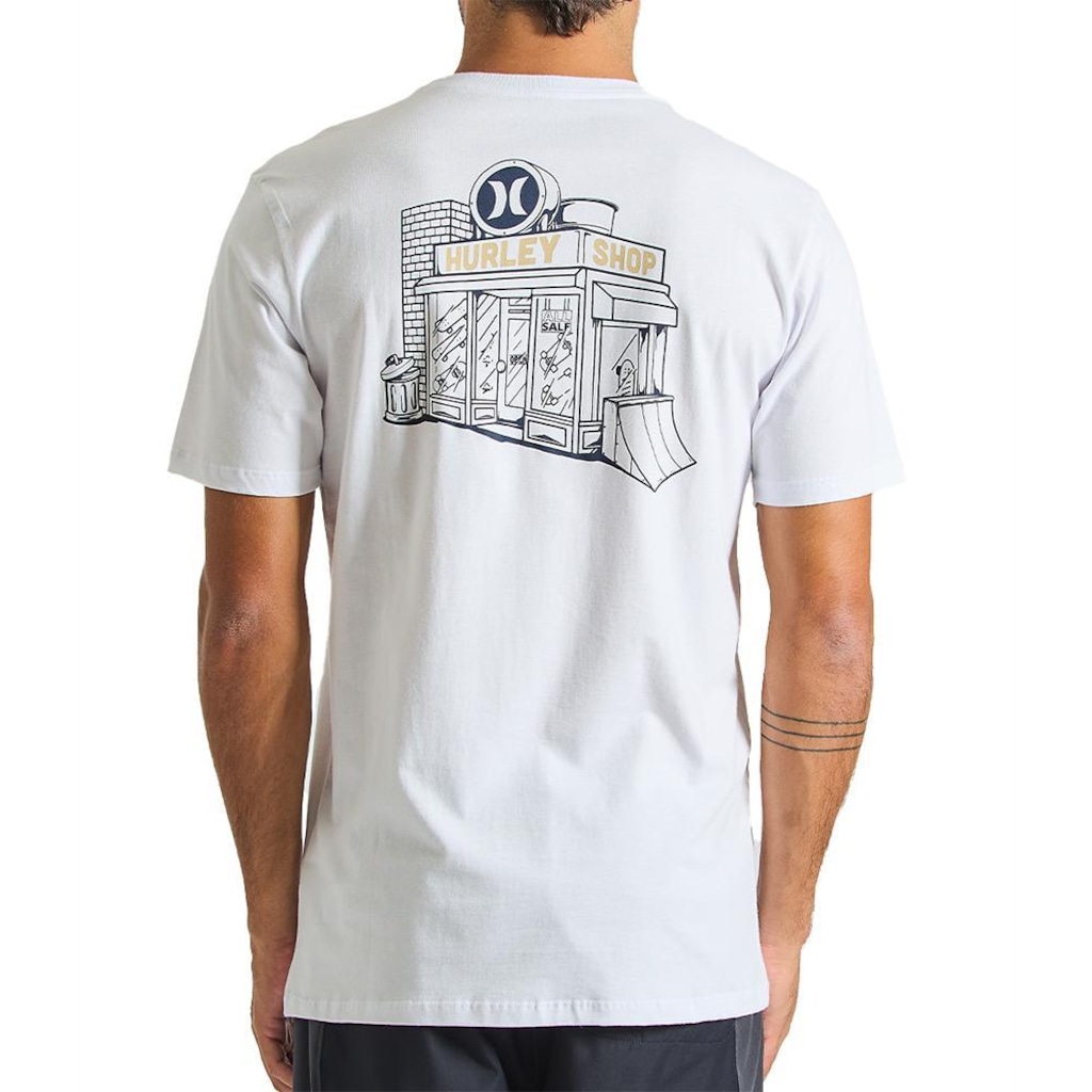 Imagem 2 do produto Camiseta Hurley Shop - Masculina