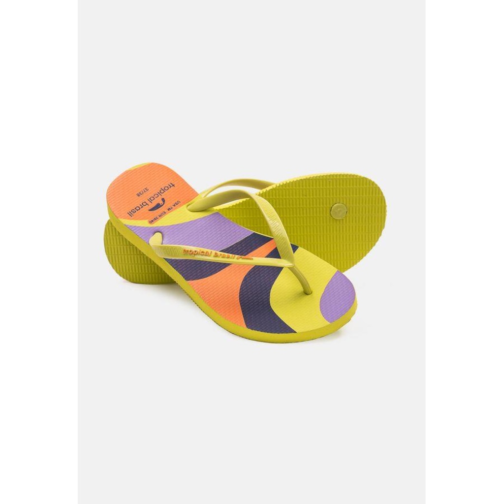 Imagem 4 do produto Chinelo Tropical Brasil Estampado Slim - Feminino