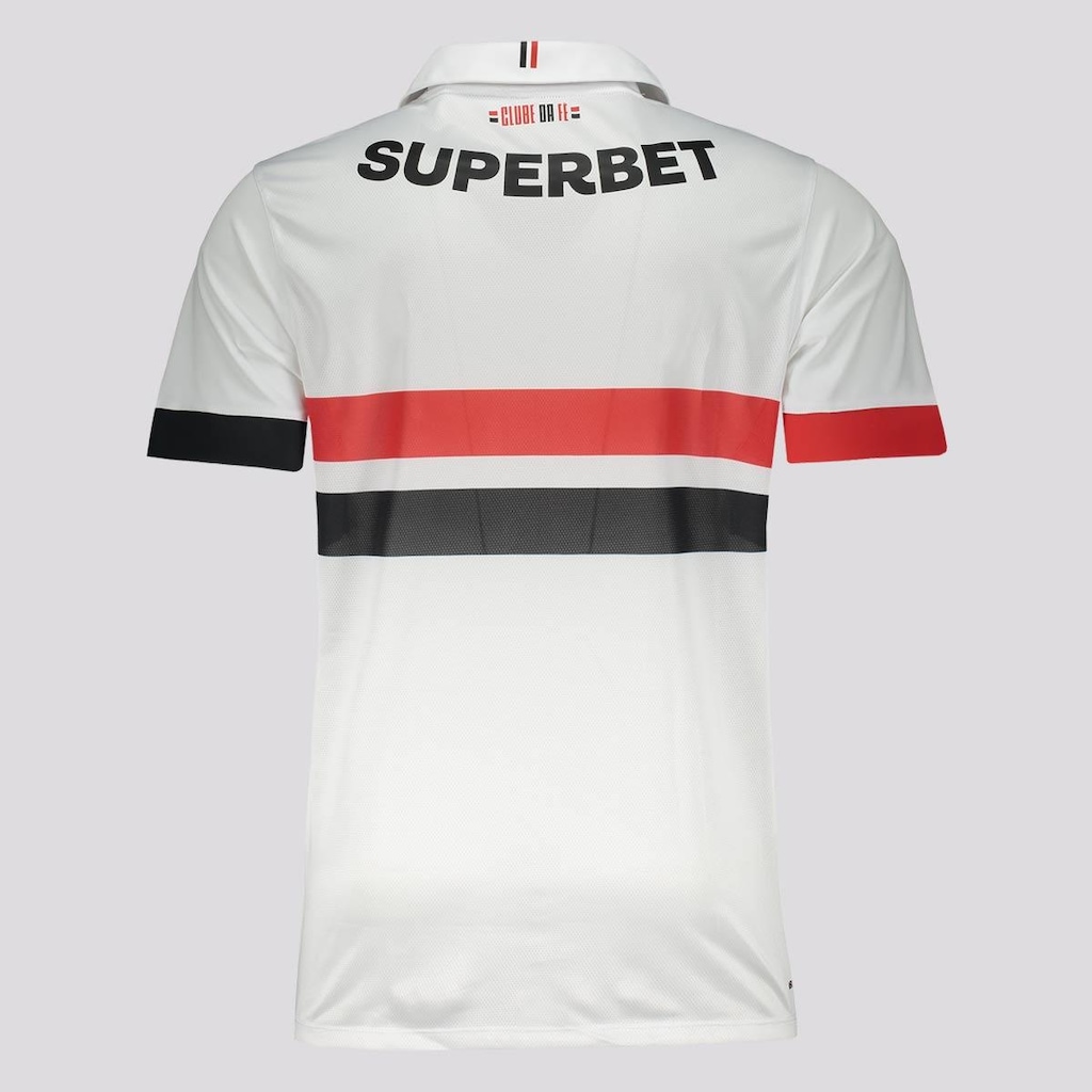 Imagem 2 do produto Camisa do São Paulo I 2024 New Balance Jogador com Patrocínio - Masculina