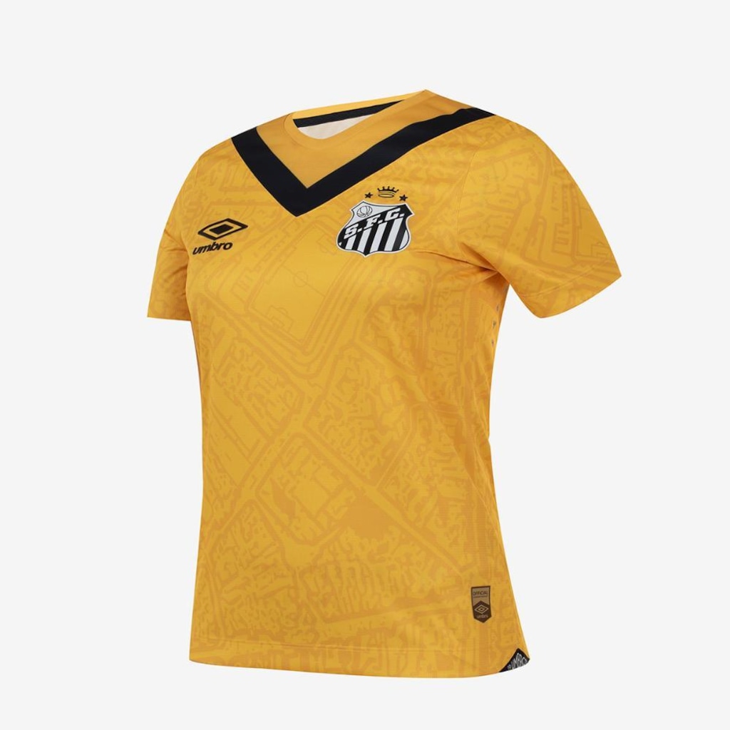 Imagem 2 do produto Camisa do Santos 3 2024 Umbro Oficial Jogadora - Feminina