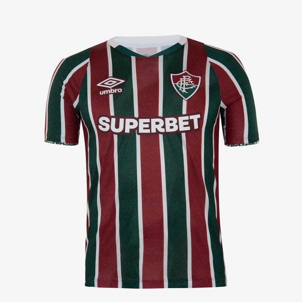 Imagem 1 do produto Camisa do Fluminense 1 2024 Umbro Oficial Torcedor S/N - Masculina