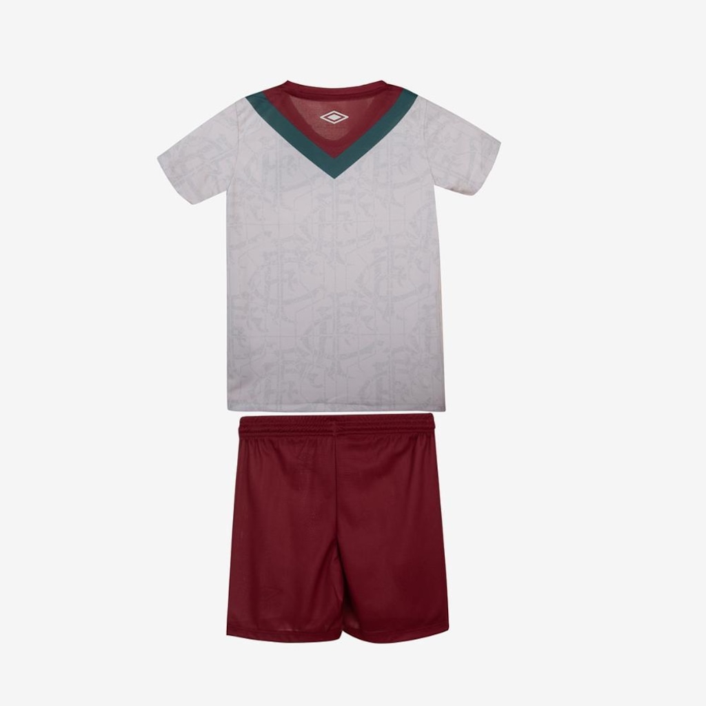 Imagem 2 do produto Uniforme do Fluminense 3 2024 Umbro Oficial Clube - Infantil