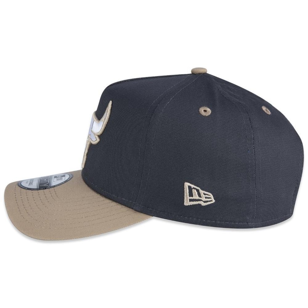 Imagem 5 do produto Boné Aba Curva New Era 940 A-Frame Chicago Bulls Dual Color - Snapback - Adulto