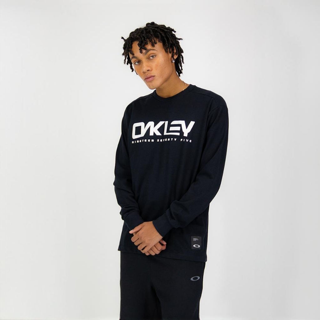 Imagem 4 do produto Camiseta Manga Longa Oakley Exclusiva Space Ls Lançamento - Masculina