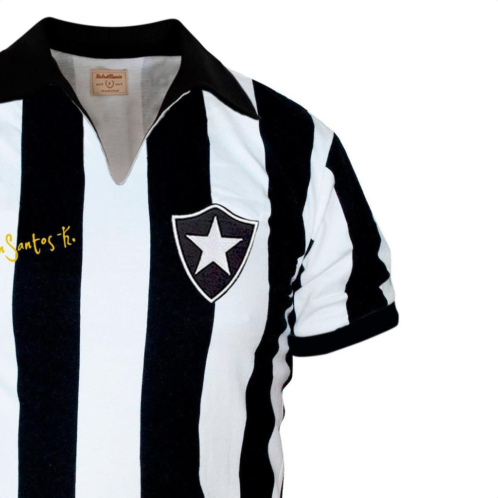 Imagem 4 do produto Camisa Botafogo Braziline Nilton Santos 1962 - Masculina