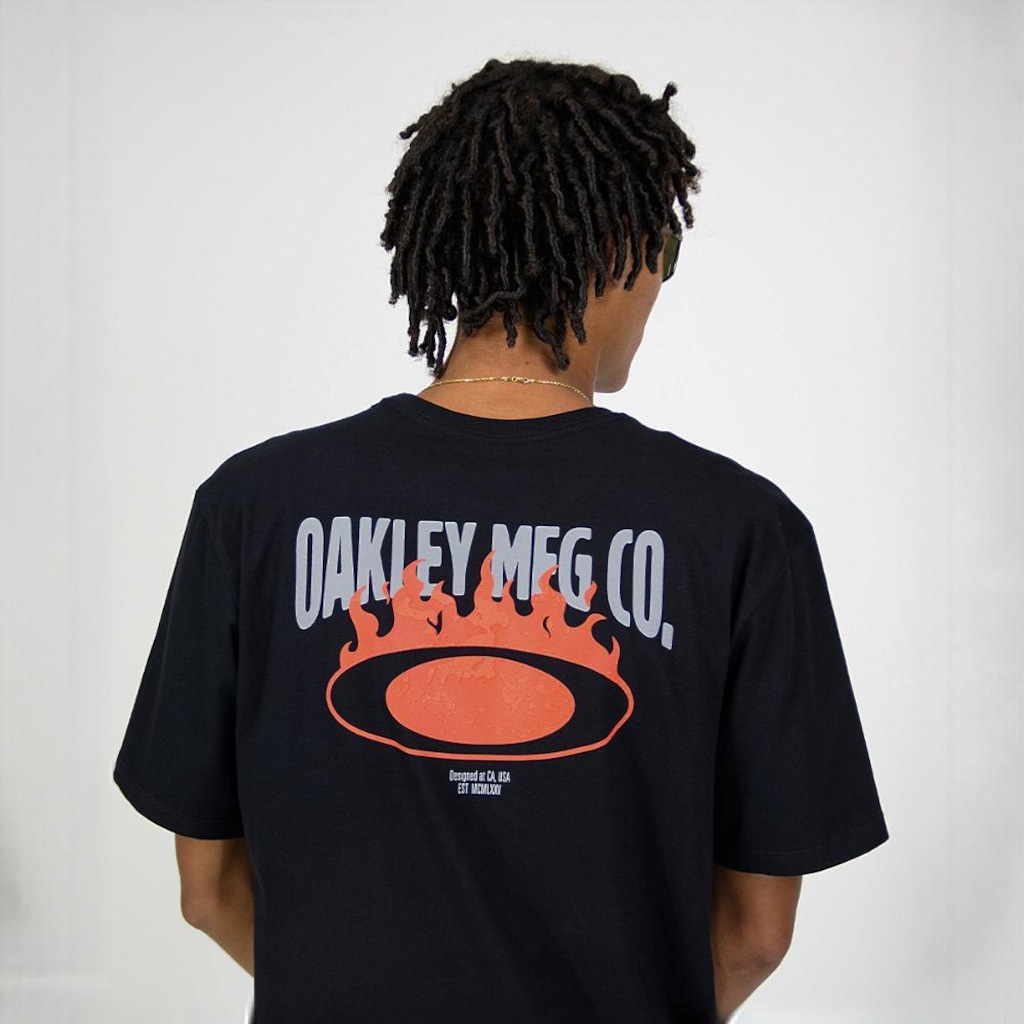 Imagem 5 do produto Camiseta Oakley Ellipse Fire Cross Tee - Masculina